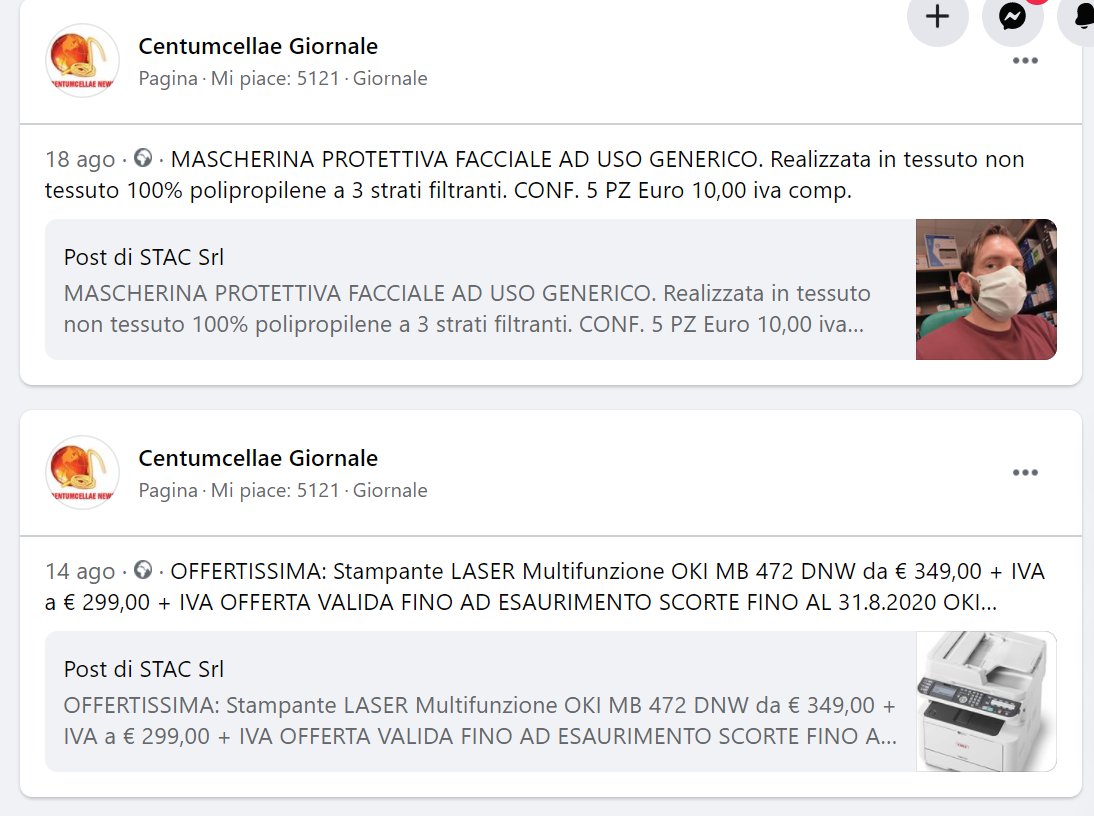progetto stac social
